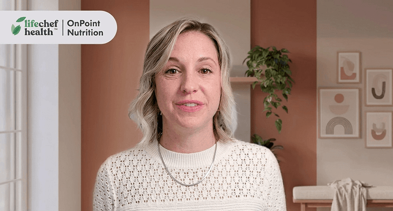 OnPoint Nutrition’s Lead Dietitian, known for her supportive, no-nonsense approach to nutrition